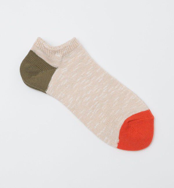 SHIPS「ANONYMOUS: 3カラー スラブ アンクル ソックス」|ソックス|ベージュ