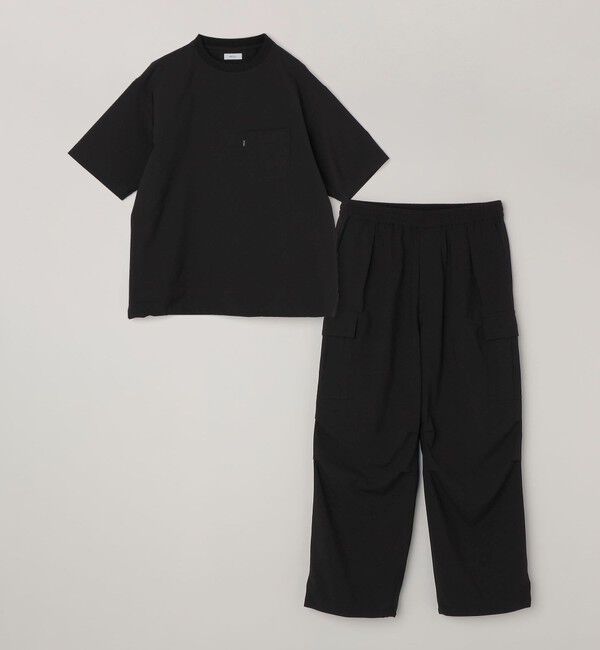 SHIPS any「SHIPS any:〈吸水速乾〉Rapidry クルーネック スピンドル ポケット Tシャツ(セットアップ対応)◇」|Tシャツ・カットソー|