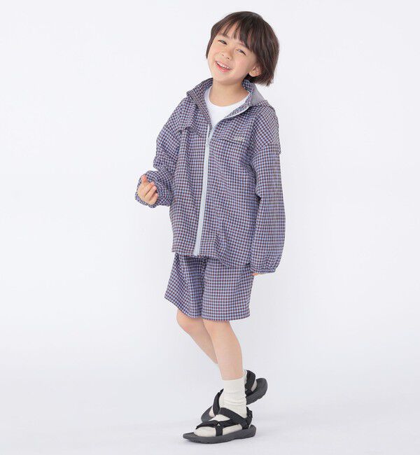 SHIPS KIDS「SHIPS KIDS:100～130cm /〈UVカット/吸水速乾〉ドライタッチ パーカ」|パーカー|