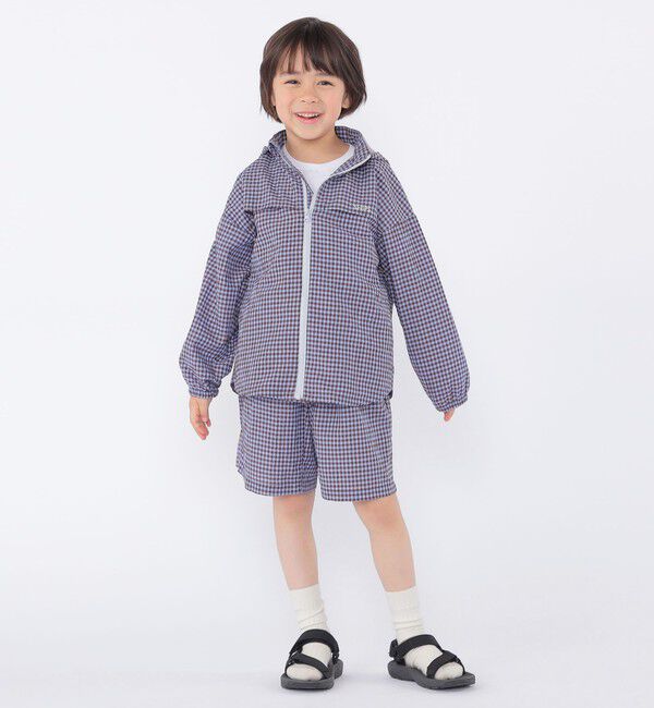SHIPS KIDS「SHIPS KIDS:100～130cm /〈UVカット/吸水速乾〉ドライタッチ パーカ」|パーカー|