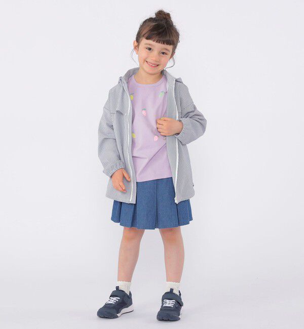 SHIPS KIDS「SHIPS KIDS:100～130cm /〈UVカット/吸水速乾〉ドライタッチ パーカ」|パーカー|