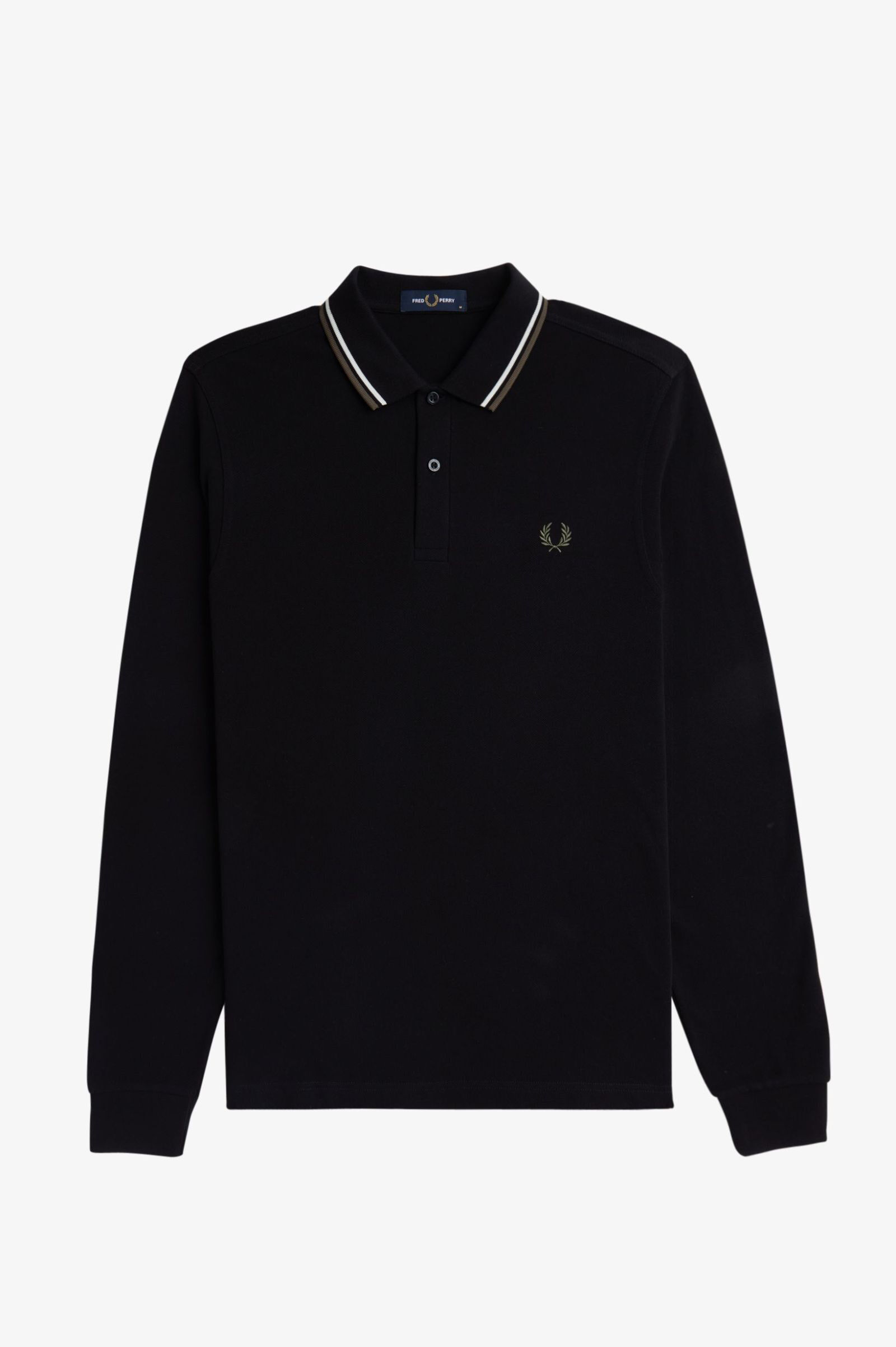FRED PERRY 「The Fred Perry Shirt M3636」|ポロシャツ|BLACK/ECRU/LAUREL