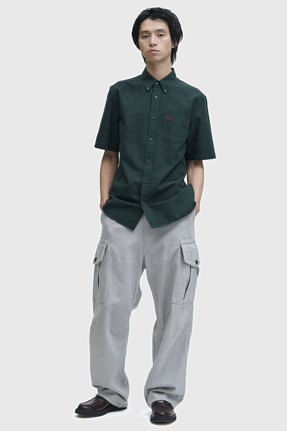 FRED PERRY 「Oxford Short Sleeve Shirt」|シャツ・ブラウス|