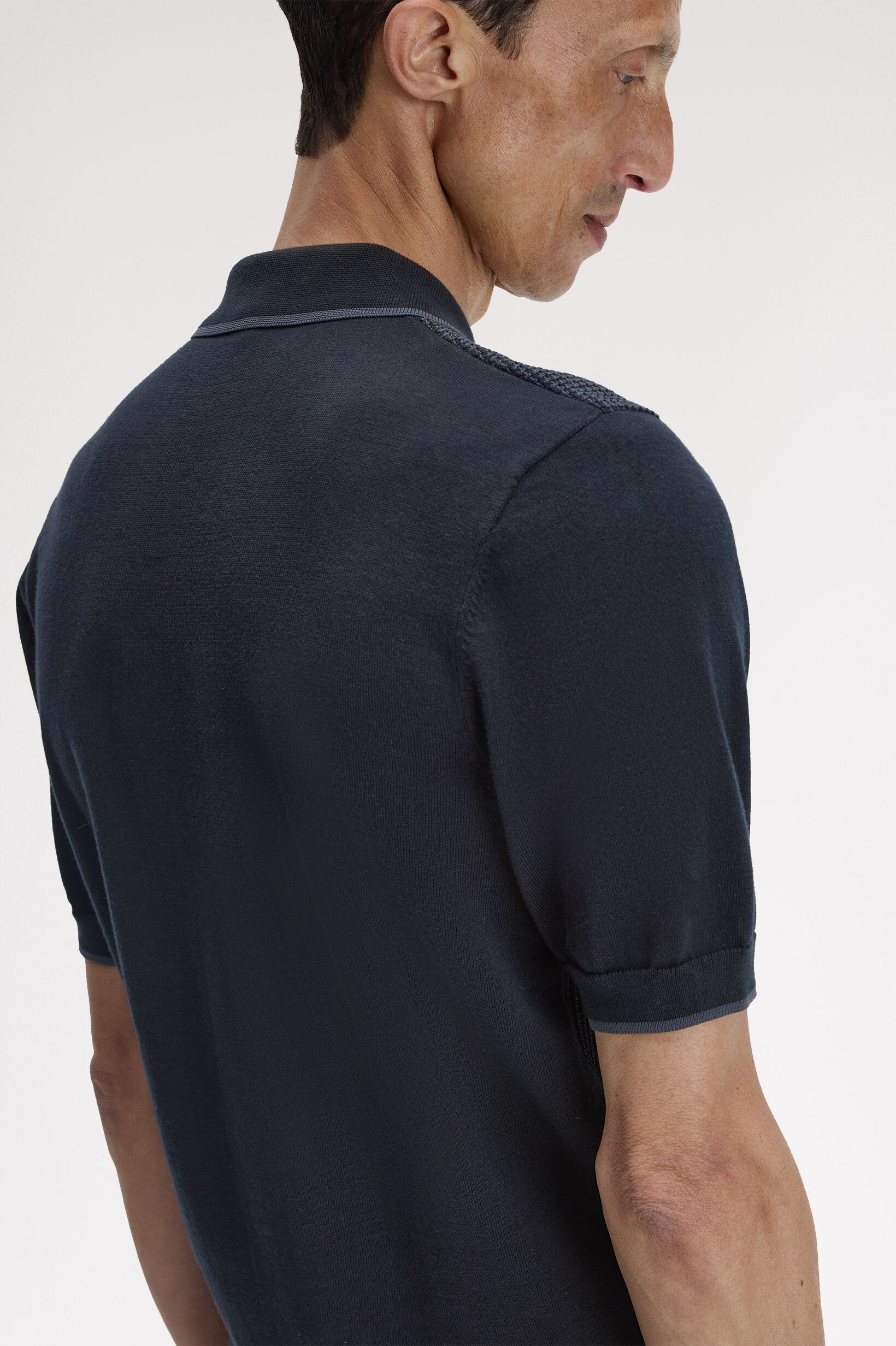 FRED PERRY 「Tonic Waffle Knitted Shirt」|ポロシャツ|