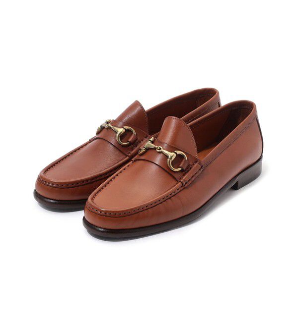 TOMORROWLAND GOODS「【別注】FRANCO BOSCHI&times;TOMORROWLAND ビットローファー」|ローファー|43 ブラウン