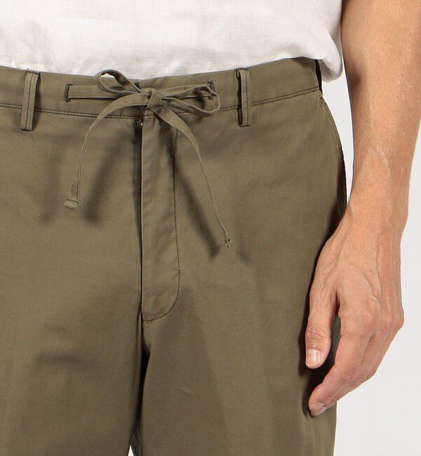 TOMORROWLAND MENS「スーピマコットンチノ イージーショーツ」|チノ|