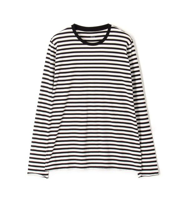 GALERIE VIE「スムージーコットン クルーネックプルオーバー」|Tシャツ・カットソー|18 ブラック系