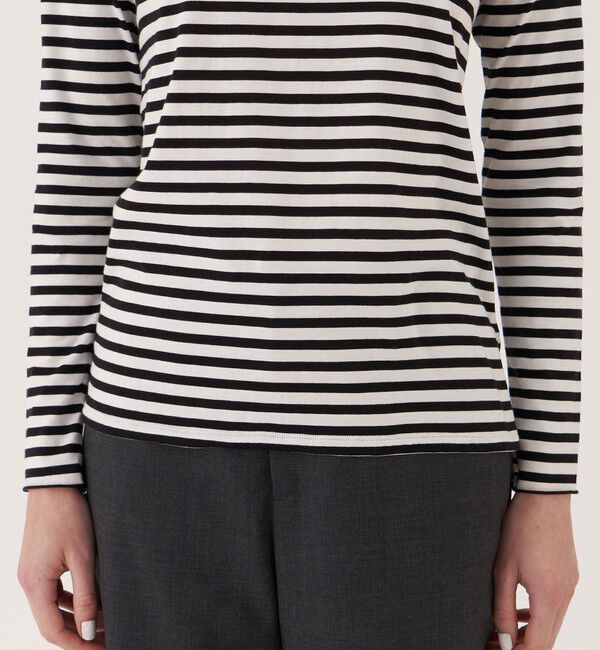 GALERIE VIE「スムージーコットン クルーネックプルオーバー」|Tシャツ・カットソー|