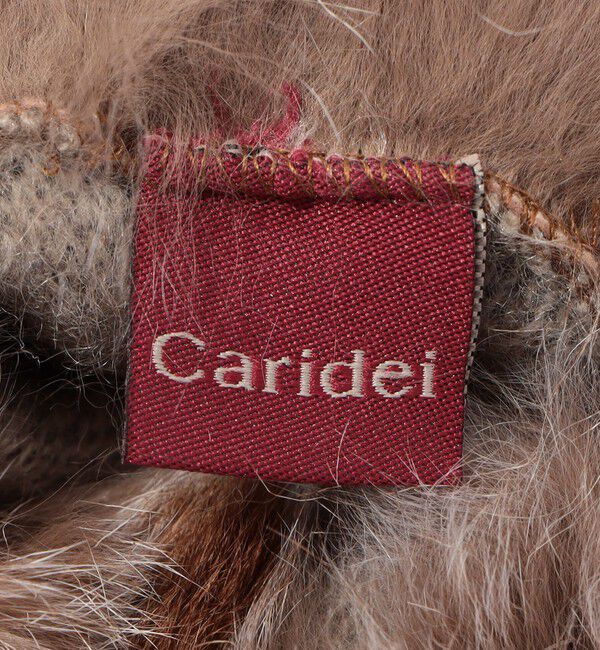 TOMORROWLAND GOODS「CARIDEI ファーコンビグローブ」|手袋|