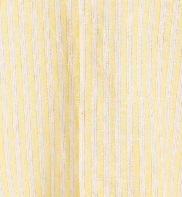 MACPHEE「リネンシャーティング クロップドシャツ」|シャツ・ブラウス|