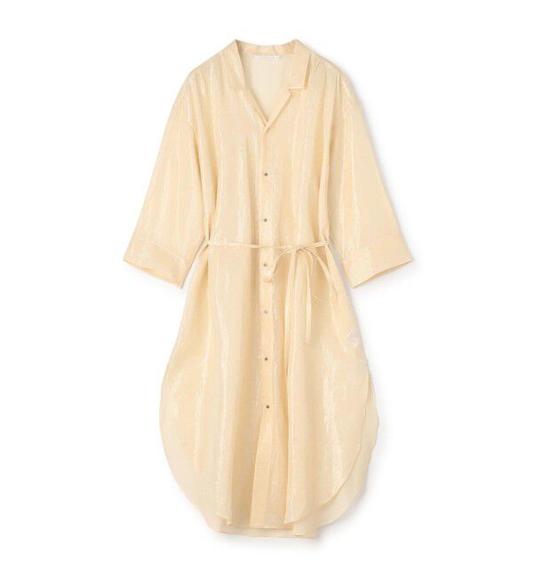 GALERIE VIE「 ボイルワッシャー シャツワンピース」|ワンピース|11 ホワイト