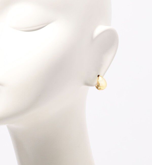 TOMORROWLAND GOODS「Kara Yoo ALMOND HUGGIE フープピアス」|ピアス|