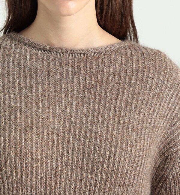 BACCA「アルパカラメミックス ニットワンピース」|ニット・セーター|