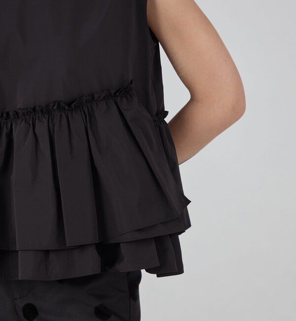 TOMORROWLAND collection「ポリエステルシルクタフタ ティアードチュチュ」|シャツ・ブラウス|