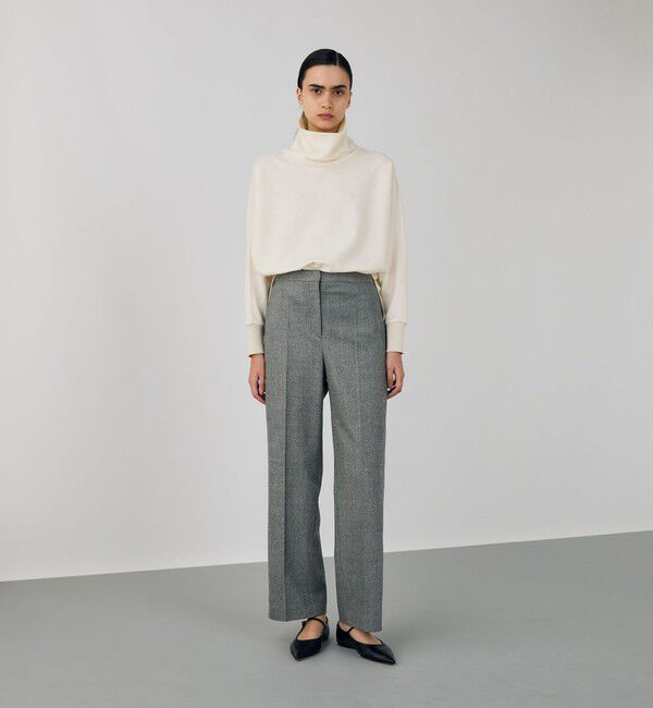 DES PRES「ニットコンビネーション タートルネックプルオーバー」|Tシャツ・カットソー|