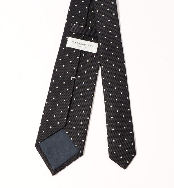 TOMORROWLAND GOODS「TOMORROWLAND シルク ドットネクタイ」|ネクタイ・蝶ネクタイ|