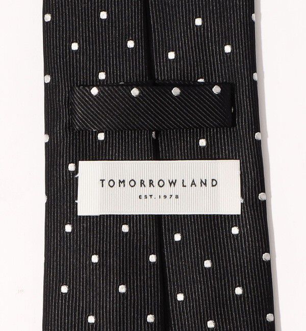 TOMORROWLAND GOODS「TOMORROWLAND シルク ドットネクタイ」|ネクタイ・蝶ネクタイ|