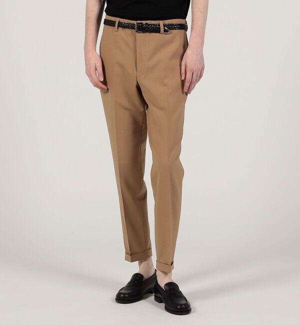 TOMORROWLAND MENS「ポリエステルウール イージースラックス」|スラックス|