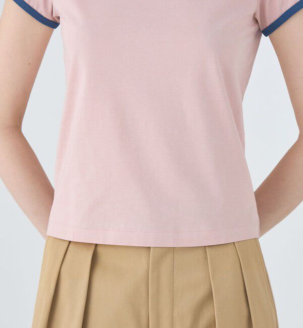 MACPHEE「コットンジャージー トリムTシャツ」|Tシャツ・カットソー|