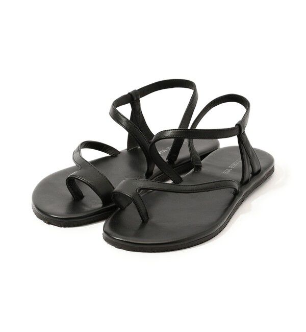 TOMORROWLAND GOODS「 GALERIE VIE DE ベアサンダル」|サンダル|19 ブラック