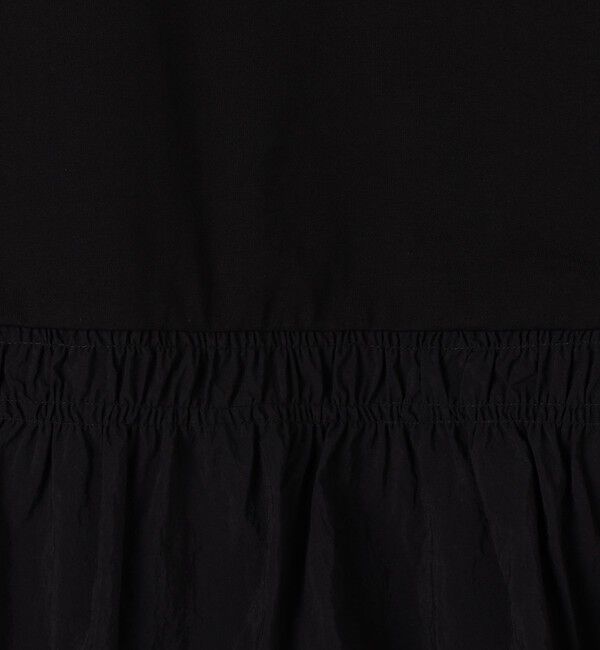 MACPHEE「コットンバックサテンコンビ バルーンTシャツ」|Tシャツ・カットソー|