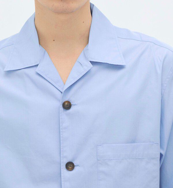 CABaN「CABaN シャトルポプリン 2-wayオープンカラーシャツ」|シャツ・ブラウス|