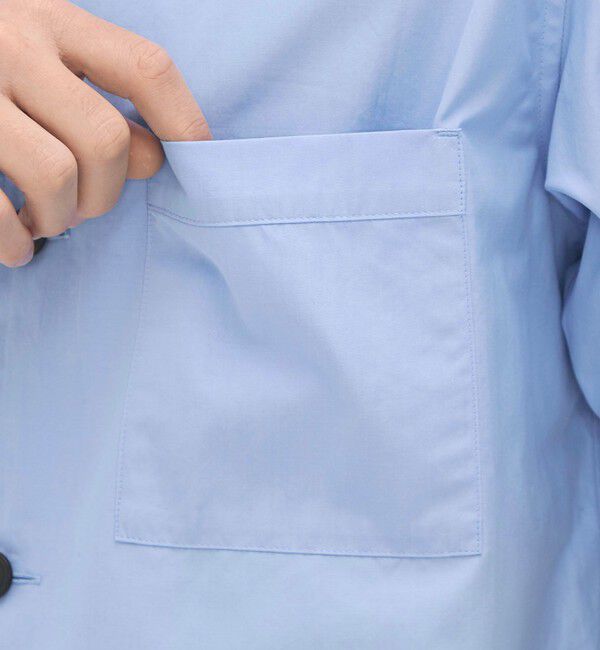 CABaN「CABaN シャトルポプリン 2-wayオープンカラーシャツ」|シャツ・ブラウス|