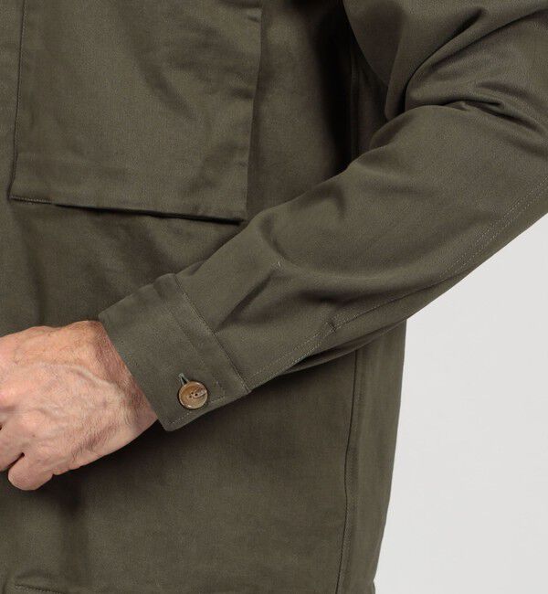 TOMORROWLAND MENS「【別注】GUY ROVER コットンツイル オーバーシャツ」|ブルゾン・スタジャン|