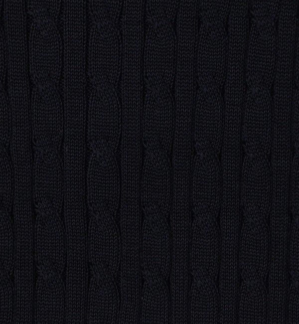 MACPHEE「ギザケーブル ハーフスリーブプルオーバー」|ニット・セーター|