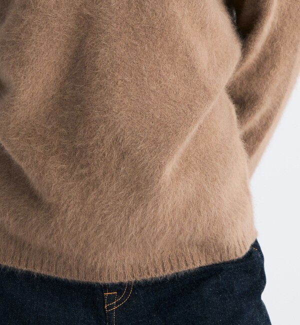 Edition「フォックスシャギー Vネックニット」|ニット・セーター|