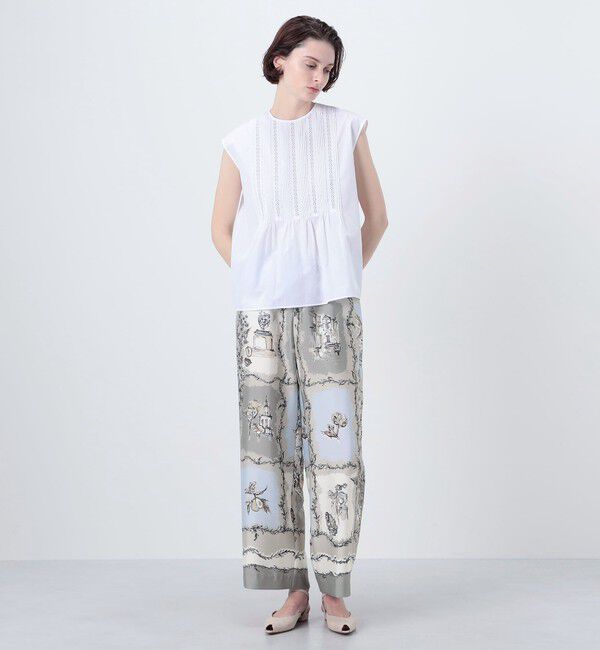 TOMORROWLAND collection「ローマプリント ドローストリングパンツ」|その他|