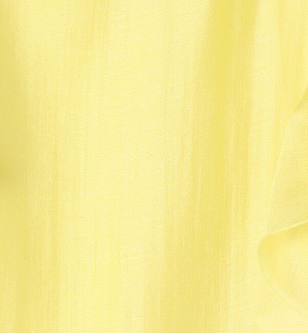 Ballsey「【WEB先行予約】セルロースポリエステルオーガンジー フレアスリーブブラウス」|シャツ・ブラウス|