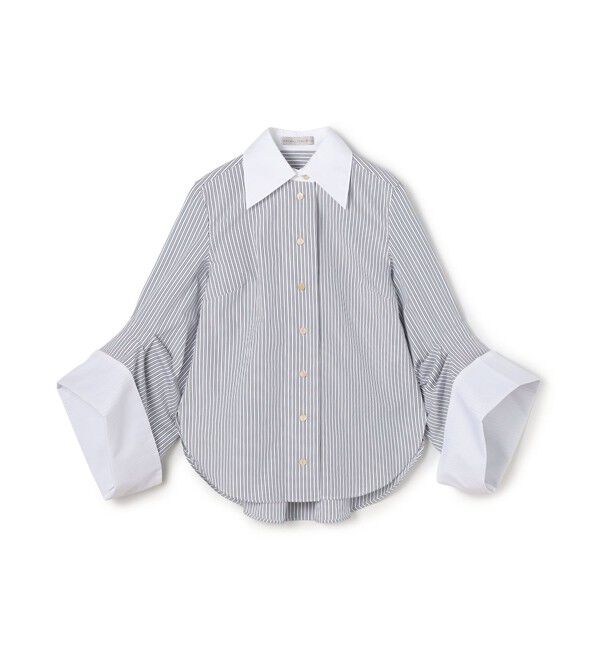 TOMORROWLAND BUYING WEAR「palmer//harding Intention ストライプ シャツ」|シャツ・ブラウス|68 ネイビー系