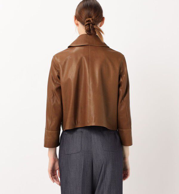 TOMORROWLAND collection「セミベジタブルレザー サックジャケット」|その他|