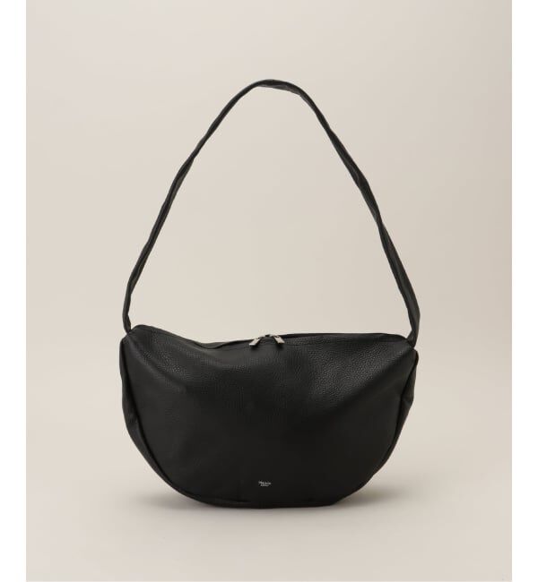  「【blancle/ ブランクレ】S.LETHER SEMI CIRCLE HARF SHOULDER」|ショルダー・メッセンジャー|ブラック