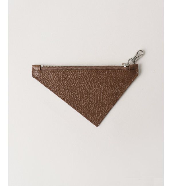  「【blancle/ ブランクレ】T.LETHER TRIANGLE POUCH」|ポーチ|