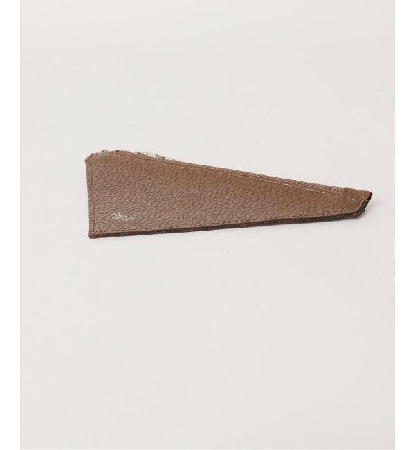  「【blancle/ ブランクレ】T.LETHER TRIANGLE POUCH」|ポーチ|