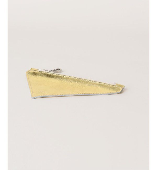  「【blancle/ ブランクレ】M.LETHER TRIANGLE POUCH」|ポーチ|
