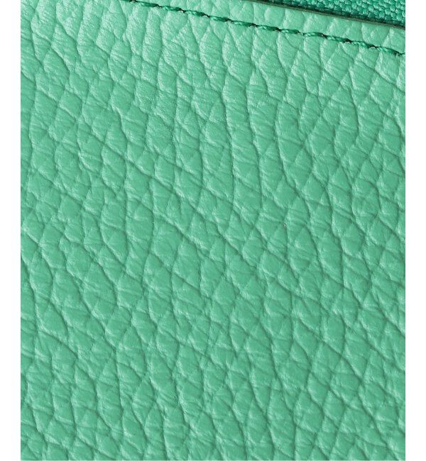  「【blancle/ ブランクレ】T.LETHER SEMI CIRCLE POUCH」|ポーチ|