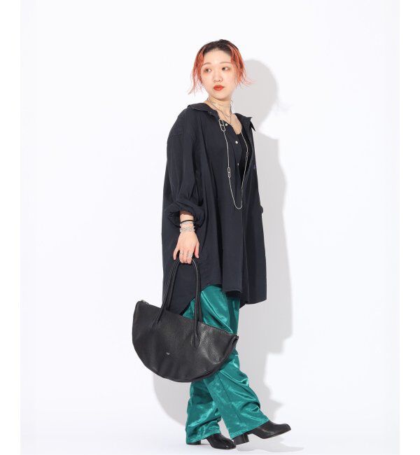  「【blancle/ ブランクレ】S.LETHER Deformation bag」|ボストンバッグ|