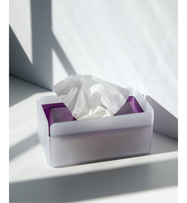 journal standard Furniture「【APTONE/アプトン】 MIX  MATCH　ティッシュケース」|ステーショナリー|パープル