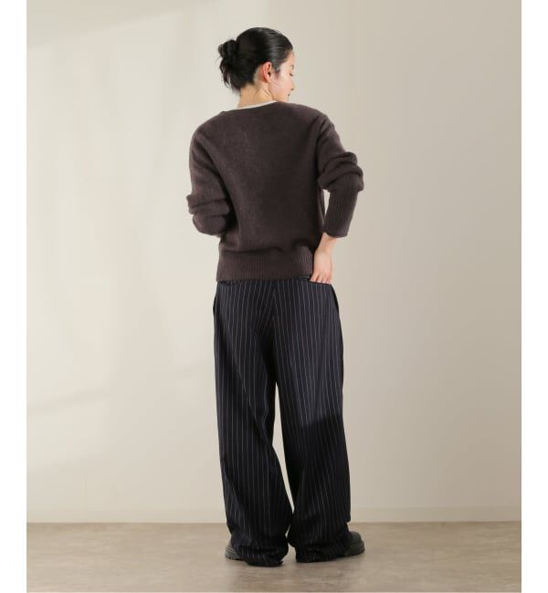 JOINT WORKS「ワイドタック ストライプ トラウザーズ / Wide Tuck Stripe Trousers」|スラックス|