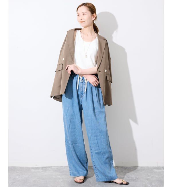 SLOBE IENA「《追加4》basic タンクトップ」|タンクトップ|