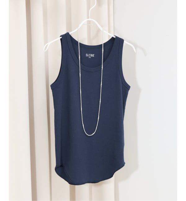 SLOBE IENA「《追加4》basic タンクトップ」|タンクトップ|