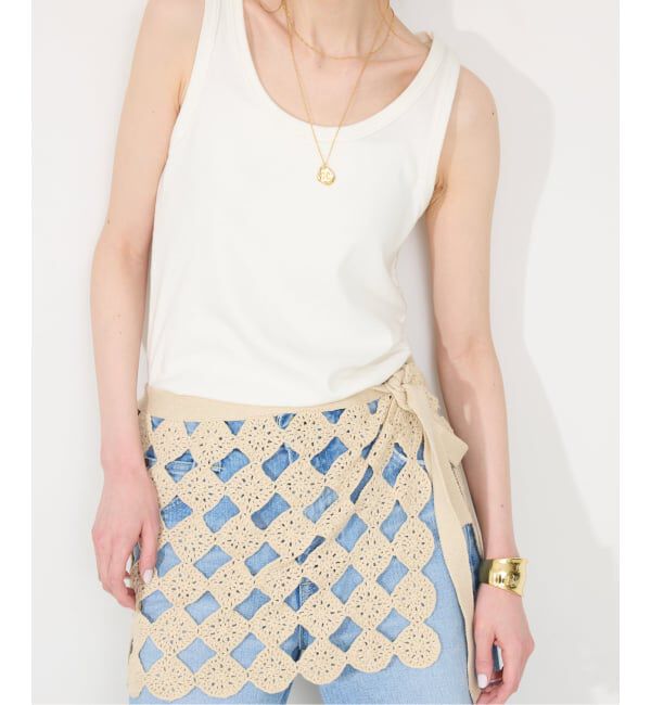 SLOBE IENA「《追加4》basic タンクトップ」|タンクトップ|