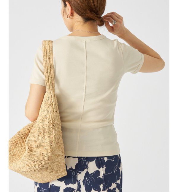 IENA「FLORE FLORE/フローレフローレ CAR TEE Tシャツ」|Tシャツ・カットソー|