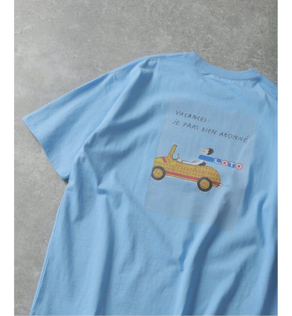 EDIFICE「《追加》SAVIGNAC (サヴィニャック) 別注 French Company プリント Tシャツ」|Tシャツ・カットソー|