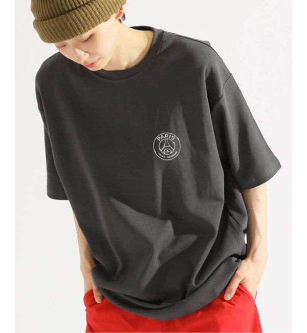 Paris Saint-Germain「《追加》【Paris Saint-Germain / パリ・サン＝ジェルマン】 JP METALLIC LOGO T-SH」|Tシャツ・カットソー|グレー