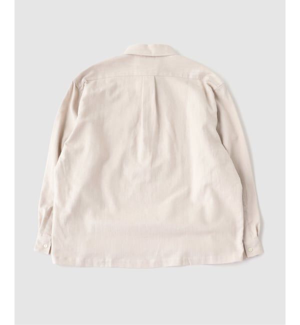 PULP「cabaret poval / キャバレーポバール LINEN COTTON P/O SHIRT」|ポロシャツ|