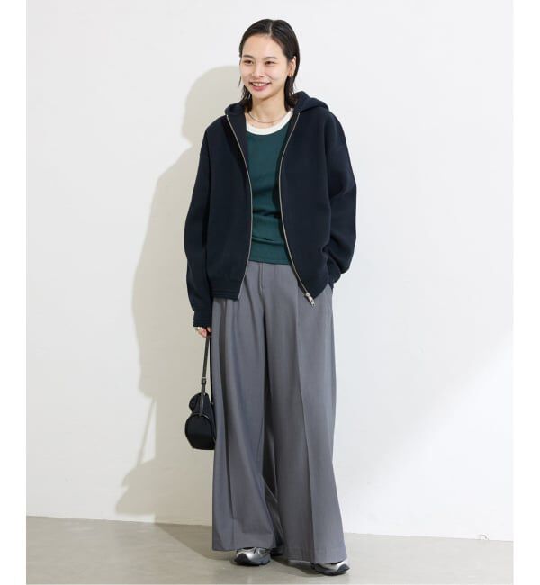 JOURNAL STANDARD「《追加2》ダブルニットフーディ」|カーディガン|